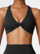 Black Quick-Dry Sports Bra