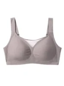 Grey Seamless Bra