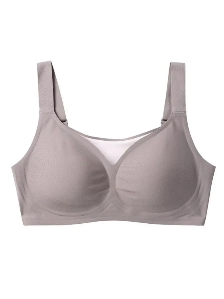 Grey Seamless Bra