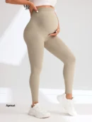 Apricot Maternity Yoga Pants