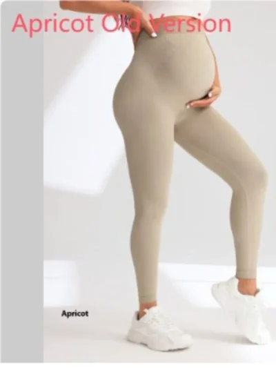 Apricot old version Maternity Yoga Pants