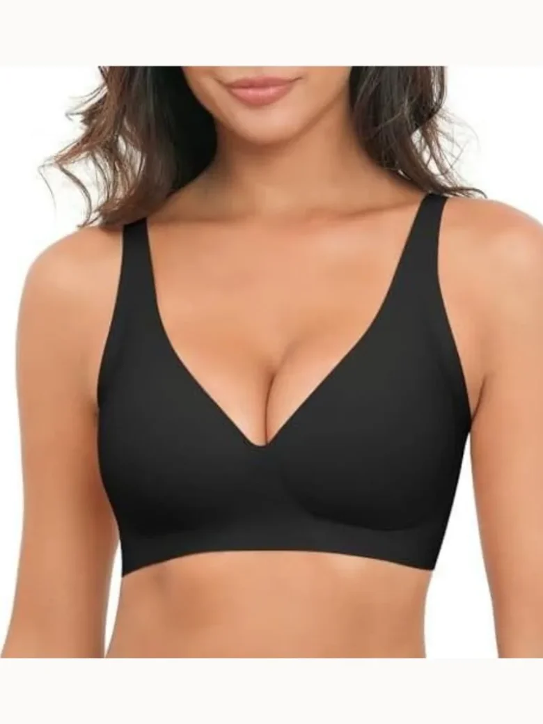 Black Invisible Bra