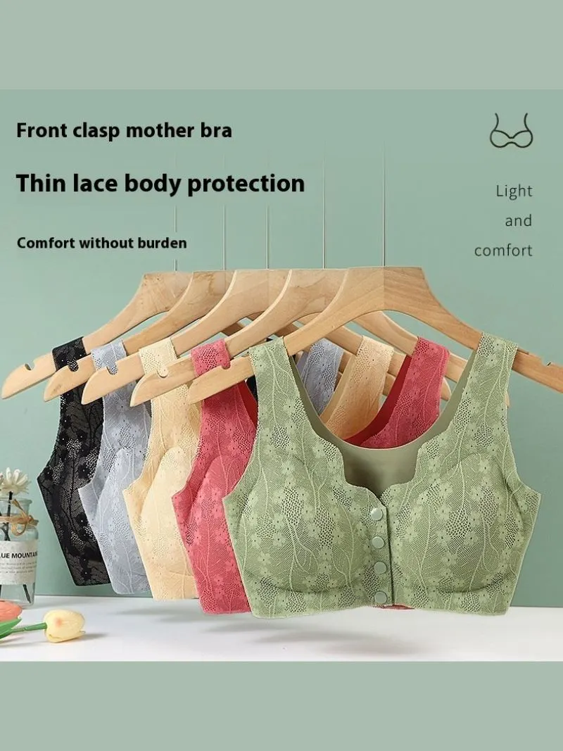 Front Buckle Vest Bra