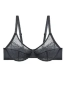 Grey Anti-Sag Mesh Bra