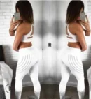 Night-Glowing Workout Leggings White