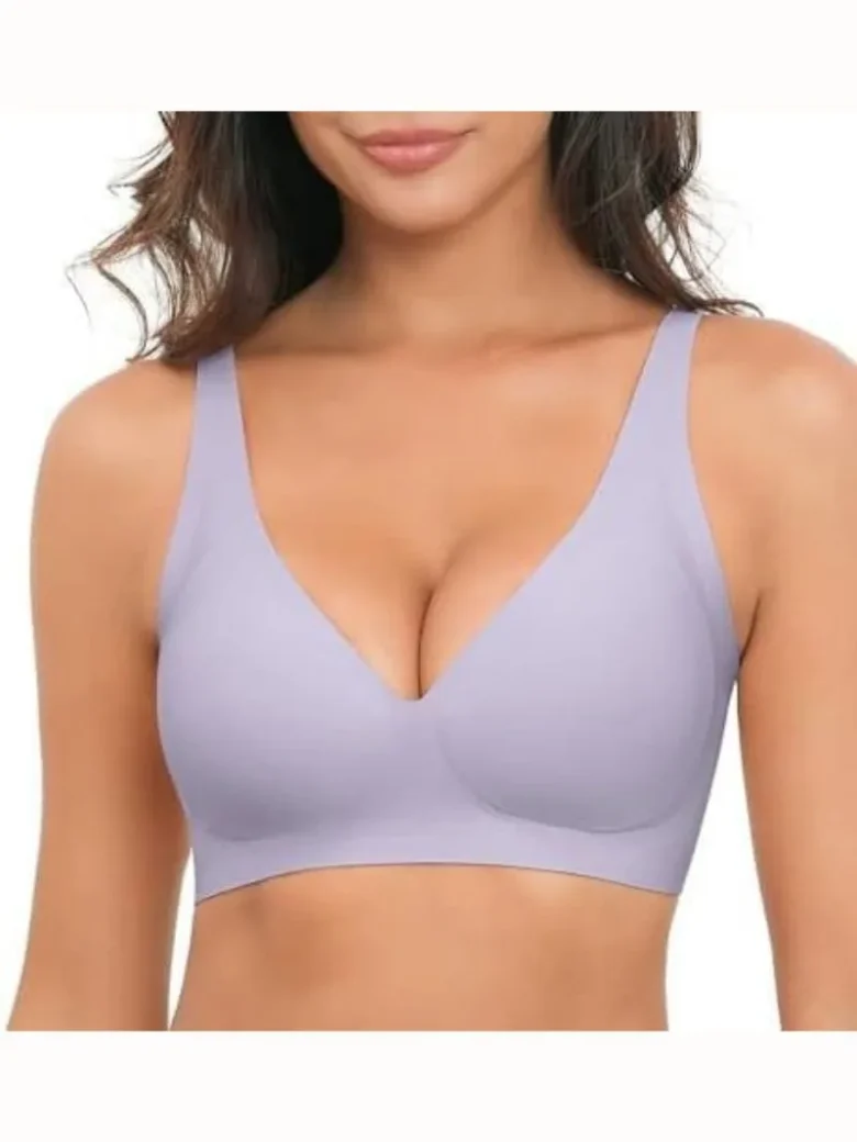 Purple Invisible Bra