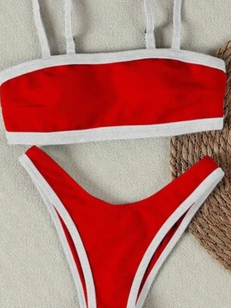 Red Bikini Swimsuit