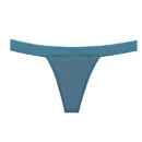 Water Blue Cotton Thong Period Panties