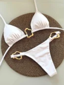 White Hollow Swimsuit