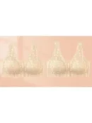 double skin Front Buckle Vest Bra