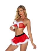 Christmas Lingerie Sleepwear Set for Women