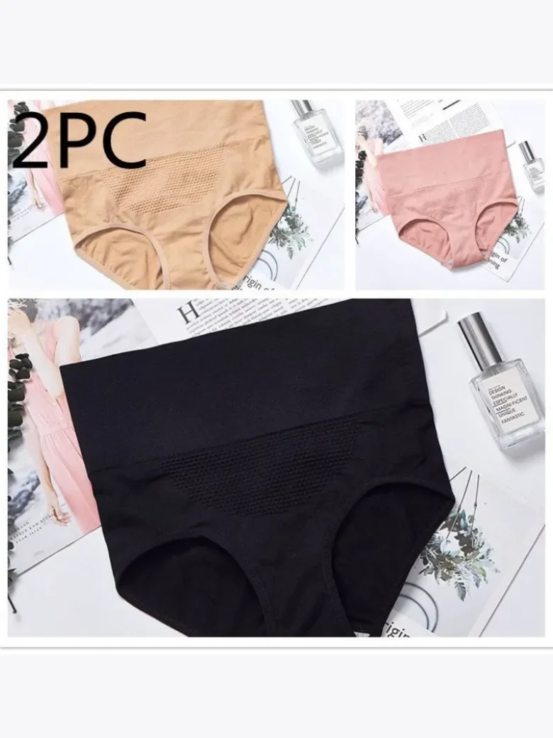 Double set Large Size Seamless Cotton Briefs