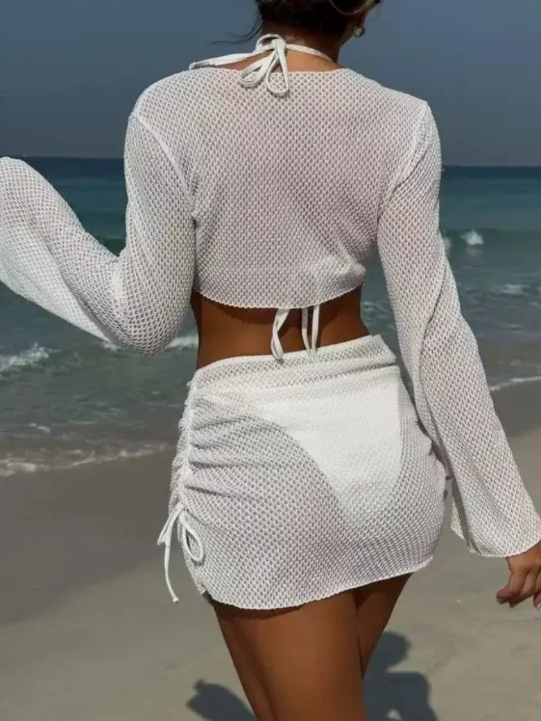 Long Sleeve Swimwear Set