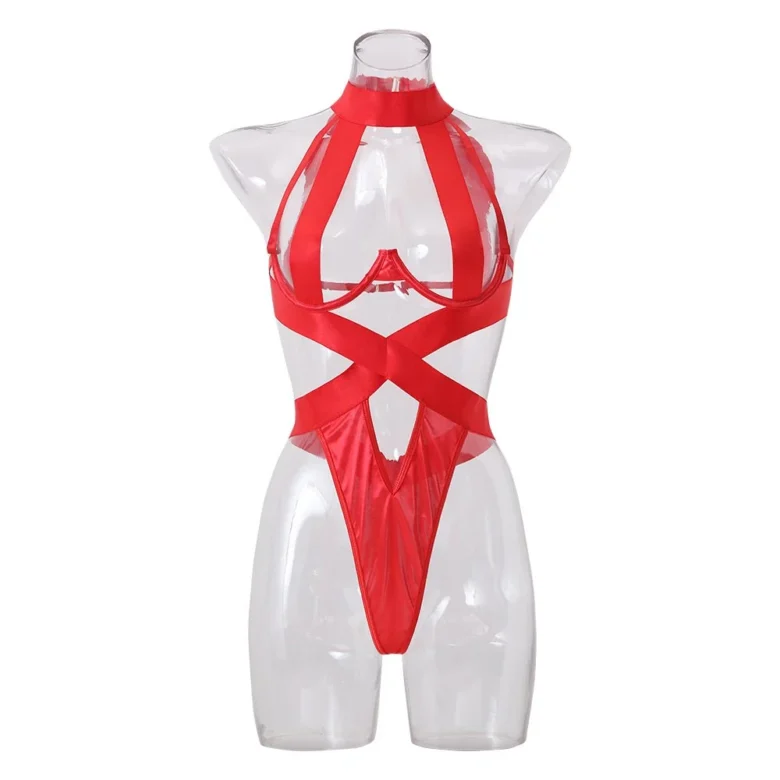 Red Women’s Nylon Lingerie
