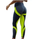 Yellow Yoga Fitness Leggings