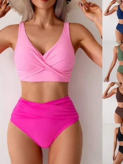 High Waisted Bikini Set