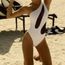 Mesh One Piece Swimsuit