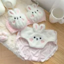 Milk Rabbit Small Bust Push Up Bra Set