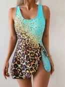 Color 1 Style Women’s One Piece Swimsuit