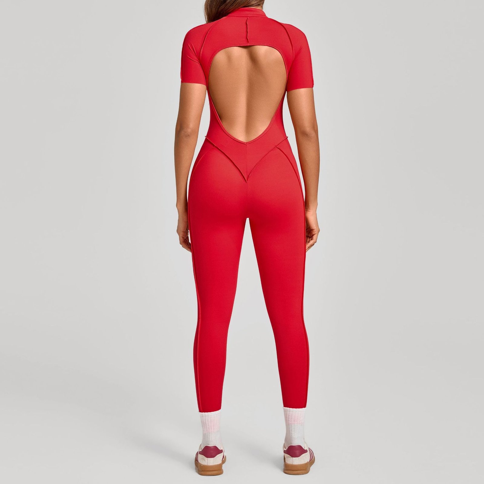 PowerFit Women's Yoga Jumpsuit – Butt Lifting & Tummy Tucking Activewear