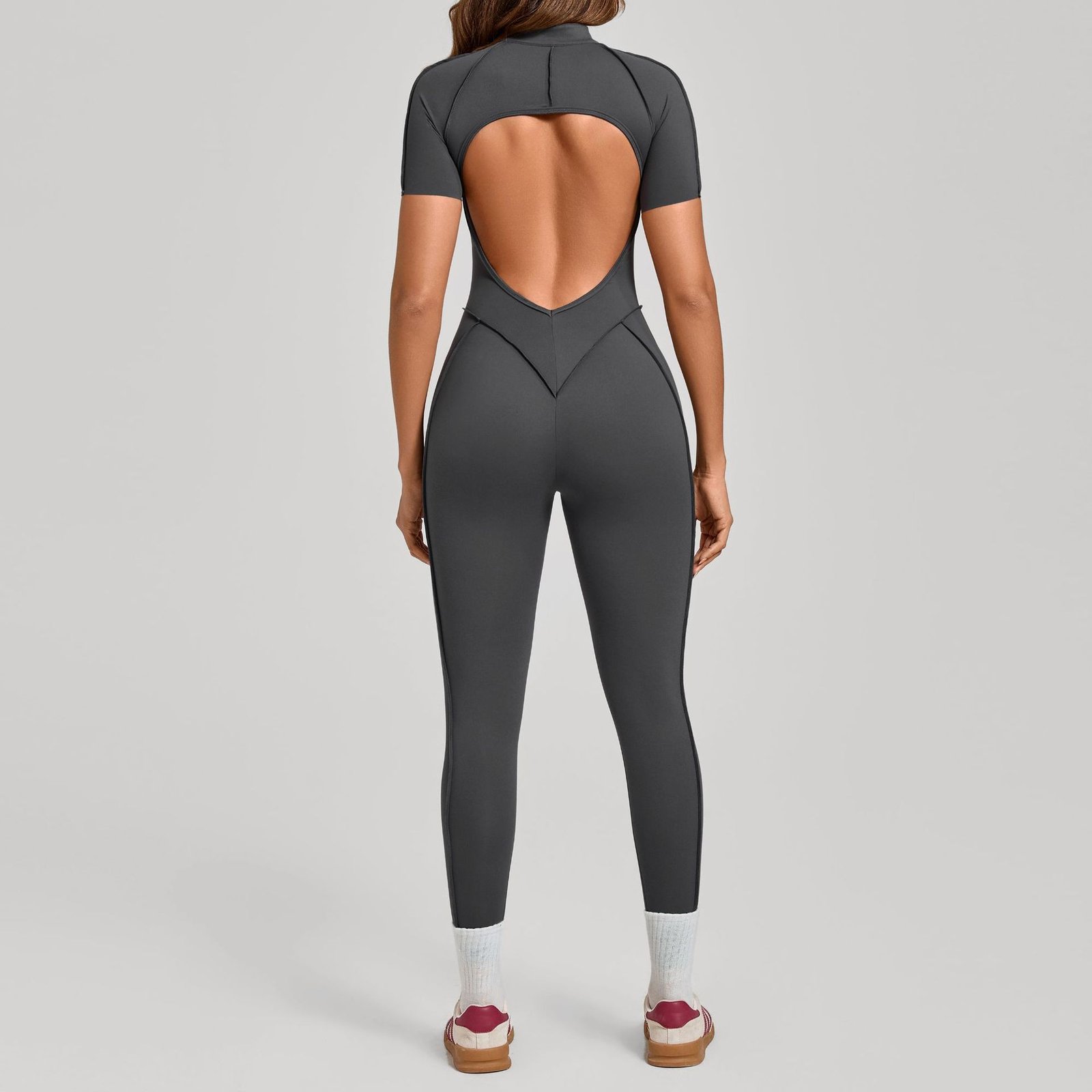 PowerFit Women's Yoga Jumpsuit – Butt Lifting & Tummy Tucking Activewear - Image 7
