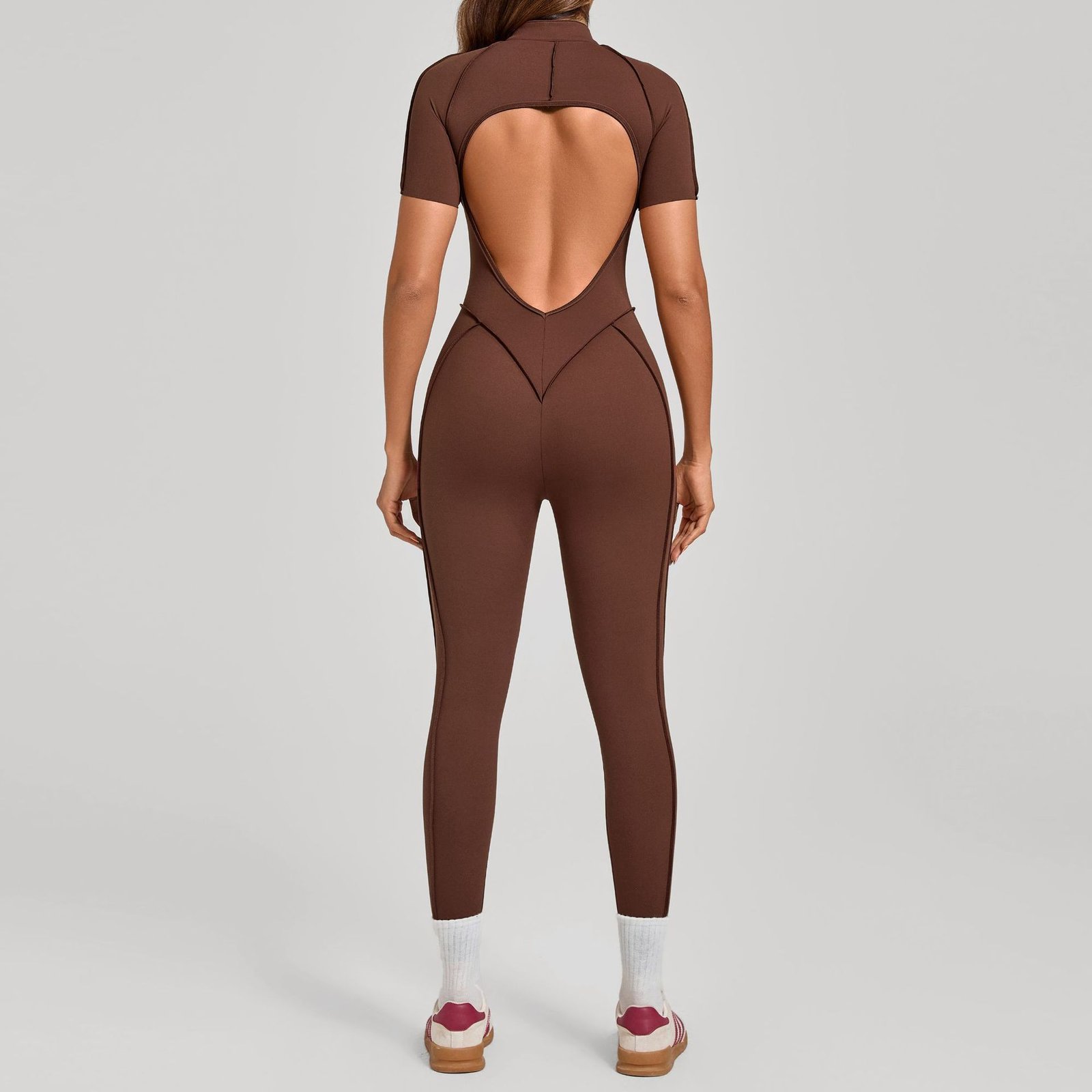 PowerFit Women's Yoga Jumpsuit – Butt Lifting & Tummy Tucking Activewear - Image 6