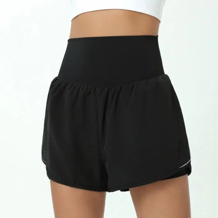 Black Women's gym shorts