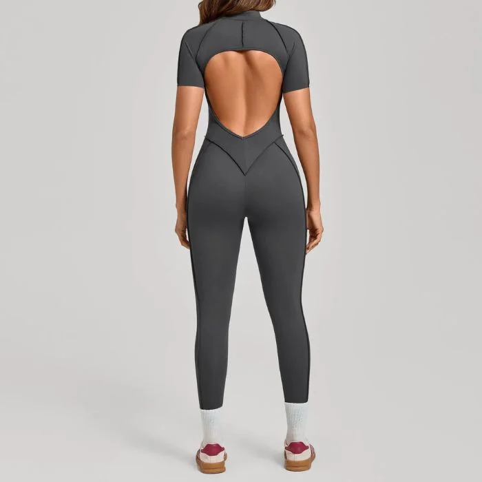 PowerFit Women's Yoga Jumpsuit – Butt Lifting & Tummy Tucking Activewear
