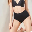 High Waisted Cotton Briefs