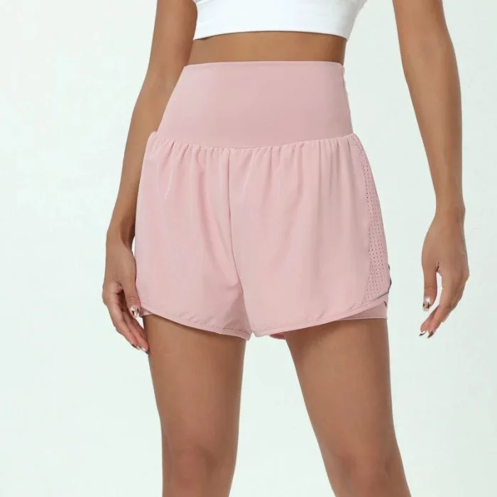 Pink Women's gym shorts