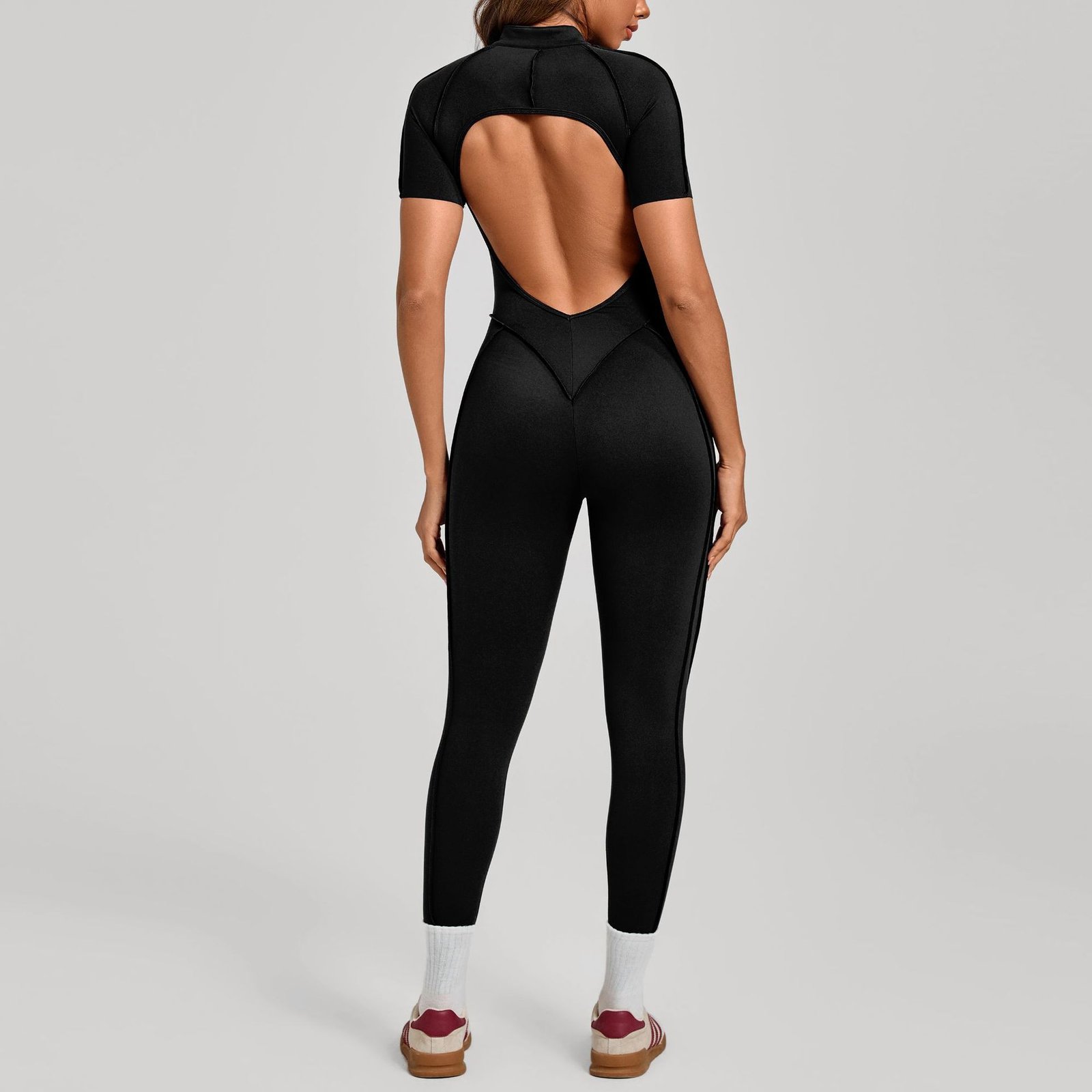 PowerFit Women's Yoga Jumpsuit – Butt Lifting & Tummy Tucking Activewear - Image 3