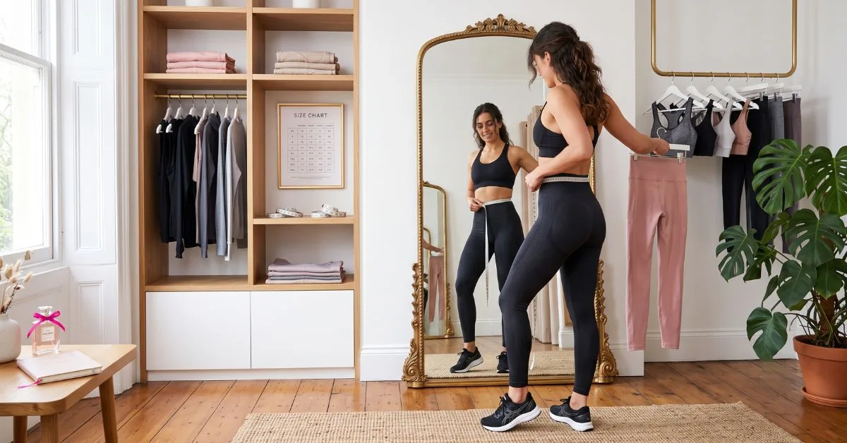 gym wear size guide for women